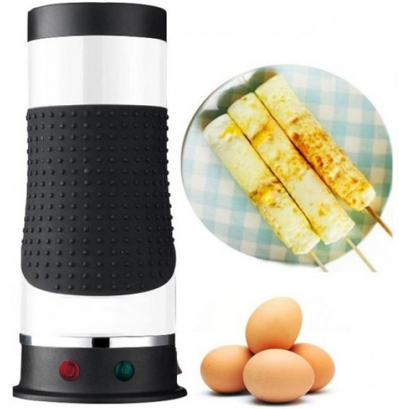 Омлетница Egg Master цилиндрическая 180 ватт 240х90 мм черная голубая белая розовая желтая зеленая - изображение 2