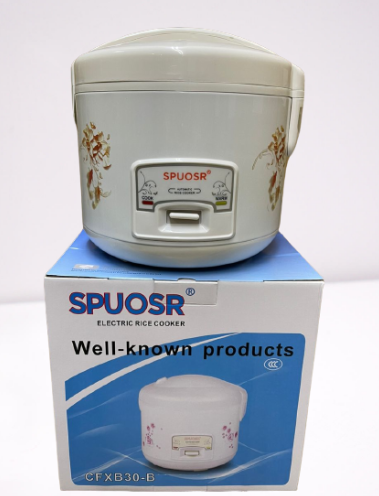 Электрическая рисоварка SPUOSR CFXB30-B 3л 500Вт пластик пароварка - изображение 3