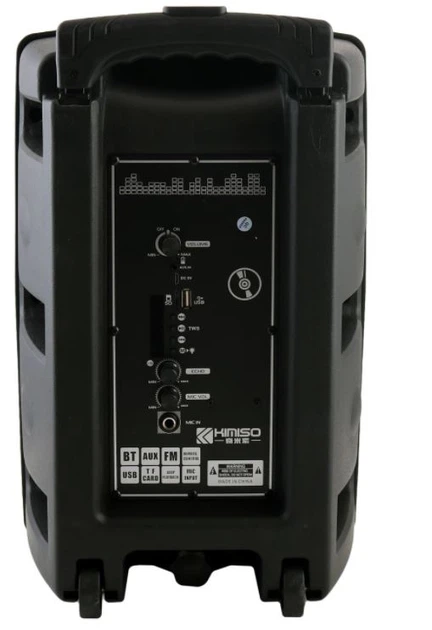 Колонка-чемодан KIMISO QS-812 15 Вт 8 дюймов до 4 часов работы - изображение 3