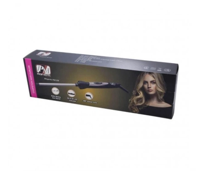 Плойка для завивки волос Promotec PM-1238 для афро-кудрей 25 Вт 1.8 м - изображение 2