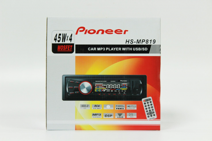Автомагнитола Pioneer HS MP-819 MP3 4х45 Вт MOSFET USB SD AUX - изображение 2
