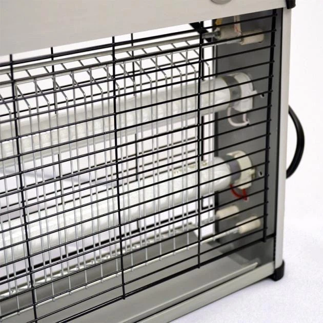 Електрична лампа пастка для комах Pest Killer ZCTT-L20 20 Вт знищувач комарів мух мошок без хімії антимоскітна лампа від мережі 220 В для дому квартири дачі тераси безпечна ловушка для літаючих шкідників компактний інсектицидний світильник - изображение 3