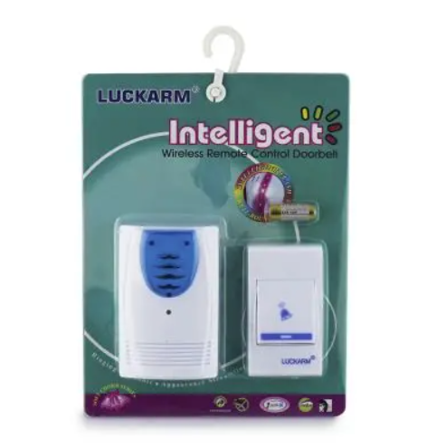 Дзвінок на батарейках LUCKARM бездротовий 150 м 32 мелодії - зображення 3