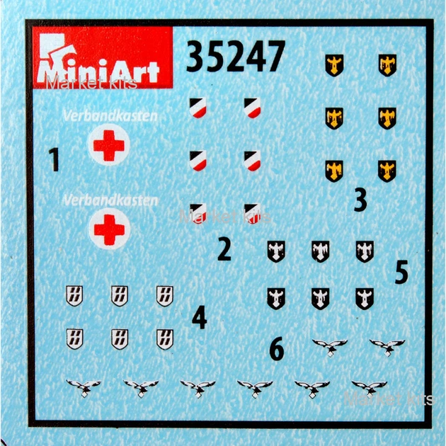 Немецкое пехотное оружие и снаряжение 1:35 MINIART (MA35247) - изображение 6