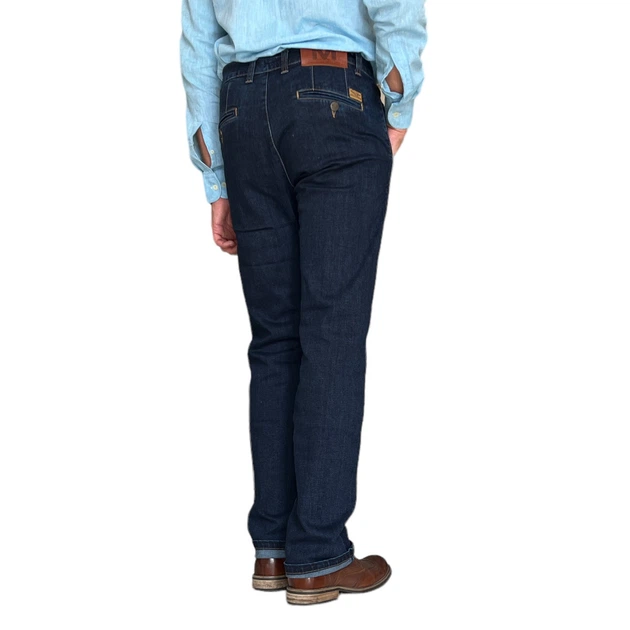 Джинси-брюки Montana Chinos TOSCANA 01 (осінь) 34-34 синій - Фото 5 Джинси-брюки Montana Chinos TOSCANA 01 (осінь) 34-34 синій - изображение 5