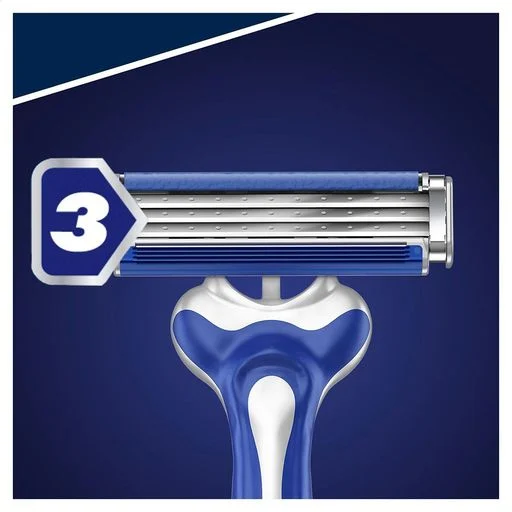 Станок Gillette Blue 3 Comfort (12) одноразовый - Фото 5 Станок Gillette Blue 3 Comfort (12) одноразовый - изображение 5
