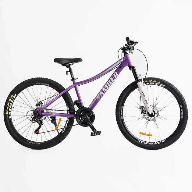 Велосипед Спортивний Corso Amber 27.5" дюймів MB-23960 - изображение 8