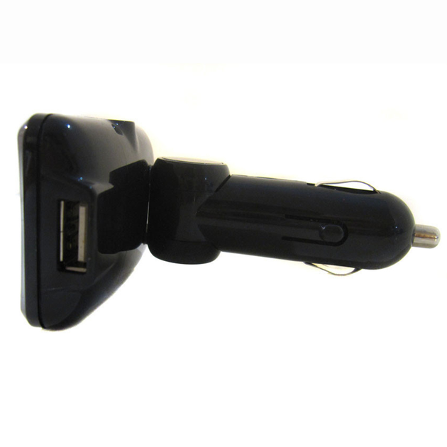 ФМ FM трансмиттер AUX модулятор авто MP3 H16 с LED дисплеем и USB FM модулятор для автомобиля черный (3097) - изображение 4