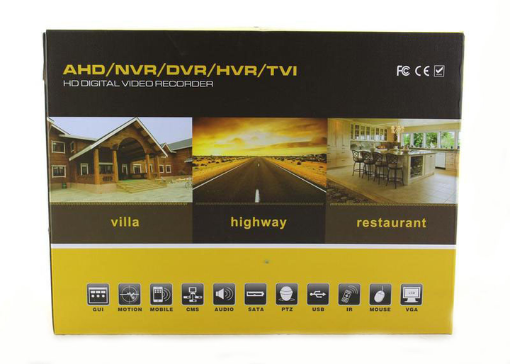 Видеорегистраторы для систем видеонаблюдения UKC Digital Video Recorder AHD 1208 8 каналов (5451) - Фото 3 Видеорегистраторы для систем видеонаблюдения UKC Digital Video Recorder AHD 1208 8 каналов (5451) - изображение 3