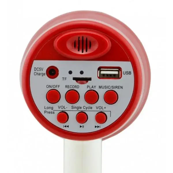 Рупорный громкоговоритель UKC MEGAPHONE ER-22 с аккумулятором и регулятором громкости (5802) - Фото 6 Рупорный громкоговоритель UKC MEGAPHONE ER-22 с аккумулятором и регулятором громкости (5802) - изображение 6