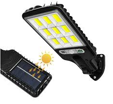 Ліхтар вуличний на стовп Sensor Street Lamp JY-616-5 із сонячною панеллю (6938) - зображення 3