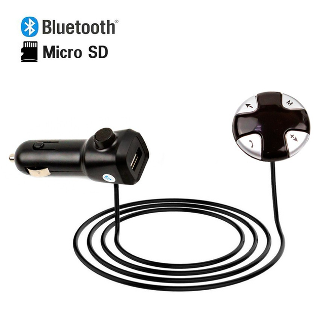 Блютуз трансмиттер для авто AUX BT/Car FM transmitter - CM S25 FM модулятор bluetooth в машину черный (3088) - Фото 5 Блютуз трансмиттер для авто AUX BT/Car FM transmitter - CM S25 FM модулятор bluetooth в машину черный (3088) - изображение 5