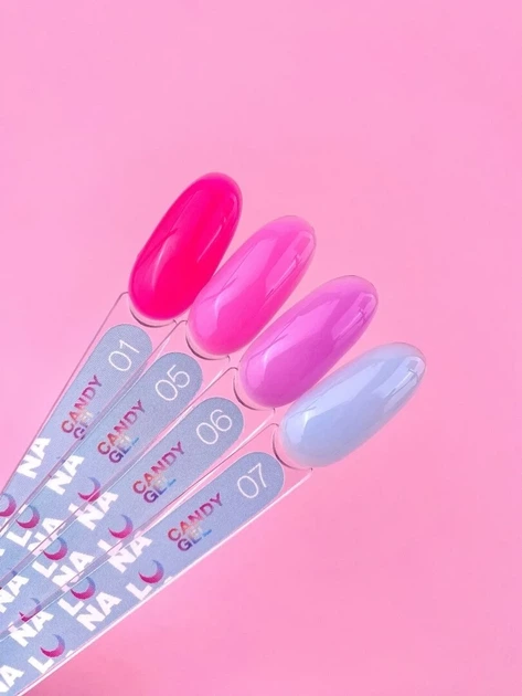 Luna Moon Гель для нарощування Candy Gel №17 15ml - изображение 3