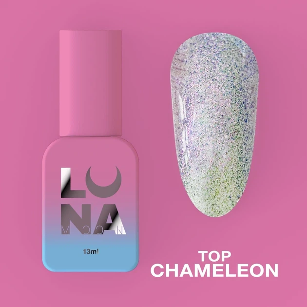 Топ для гель-лаку LUNA Top Chameleon 13ml - зображення 2
