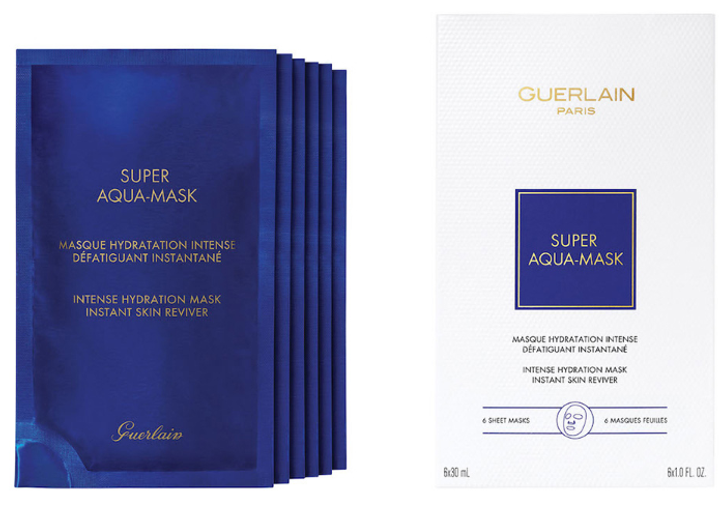 Maseczka w płachcie Guerlain Super Aqua 6 x 30 ml (3346470615458) - obraz 2
