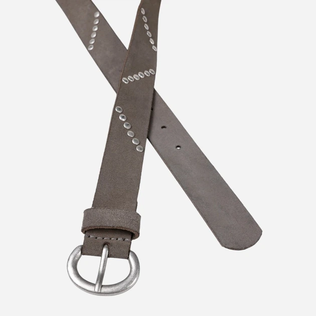 Ремень женский из натуральной кожи Colin\'s CL1074931GRA 80 см Gray (8684112738932) - изображение 2