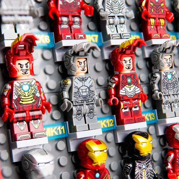 Конструктор книжка з мініфігурками Marvel Iron Man Iron Book Без