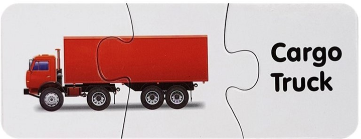 Puzzle edukacyjne Lean Toys Transport 10 połączeń 7810 (5903802454017) - obraz 9