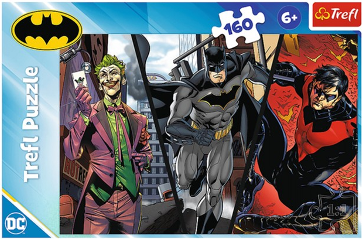 Puzzle Trefl Batman gotowy do akcji 160 elementów 15425 (5900511154252) - obraz 3