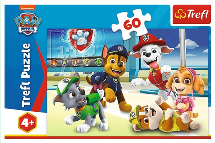 Пазл Trefl У світі Paw Patrol 60 елементів 17392 (5900511173925) - зображення 3