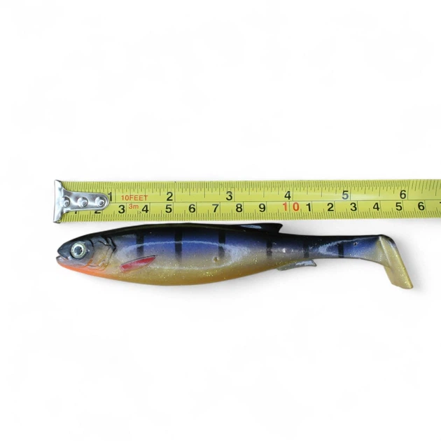 Велика силіконова приманка TIDELURE Paddle Stalker, 15см/30гр, Color A+C (2 шт/уп) - Фото 5 Велика силіконова приманка TIDELURE Paddle Stalker, 15см/30гр, Color A+C (2 шт/уп) - изображение 5