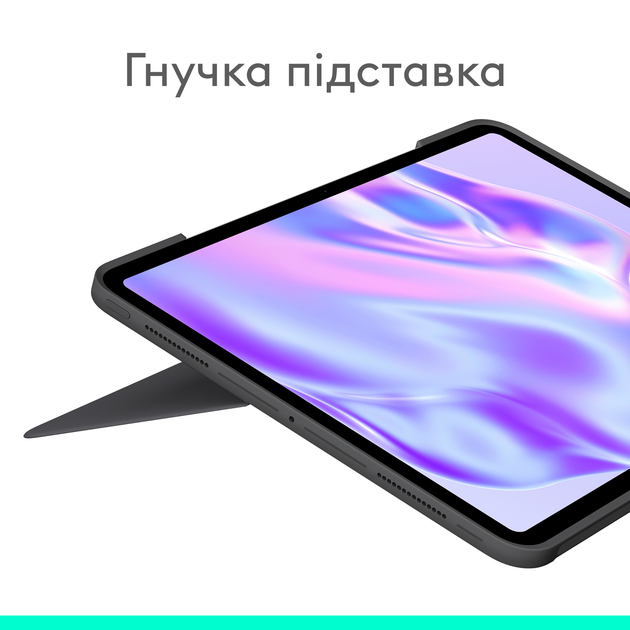 Чехол-клавиатура для планшета Logitech Combo Touch для Apple iPad Pro 13" (M4) Graphite (920-012833) - изображение 2