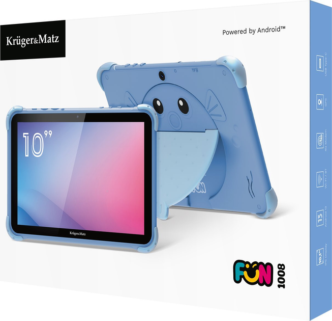 Tablet Kruger&Matz FUN 1008 4G 64GB Blue (5901890106313) - obraz 8