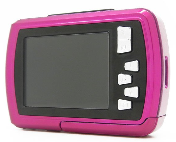 Компактный фотоаппарат Easypix Aquapix W2024 Splash / 5 Мп CMOS / HD 720 p 30 fps / 8× цифровой зум / Водонепроницаемый до 3 м / Ударопрочный / Розовый Б/В - изображение 7