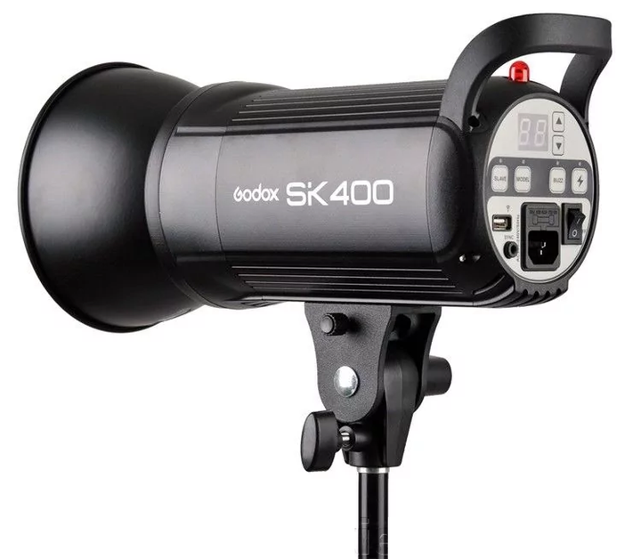 Студійний спалах Godox SK400 Black Б/В - Фото 1 Студійний спалах Godox SK400 Black Б/В - зображення 1