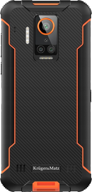 Smartfon Kruger&Matz Drive 10 6/128GB Black-Orange (KM05002) - obraz 4