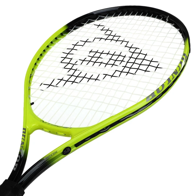 Ракетка для великого тенісу DUNLOP NITRO 21 G000 HQ чорний-жовтий (DL10312855) - зображення 6