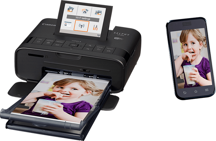 Фотопринтер Canon SELPHY CP1300 Black Б/В - изображение 2