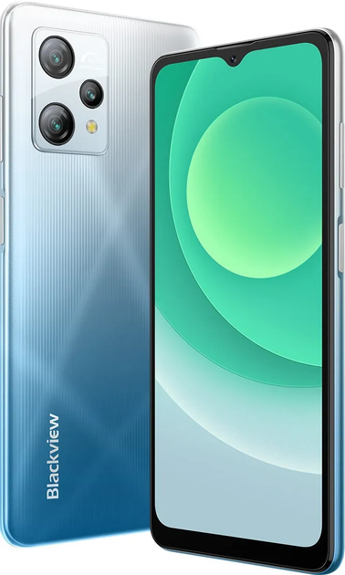 Смартфон 6.5" Blackview A53 Pro 4/64Gb 4G 2-SIM 12/8Мп 8 ядер Android 12 Starry Blue - изображение 7