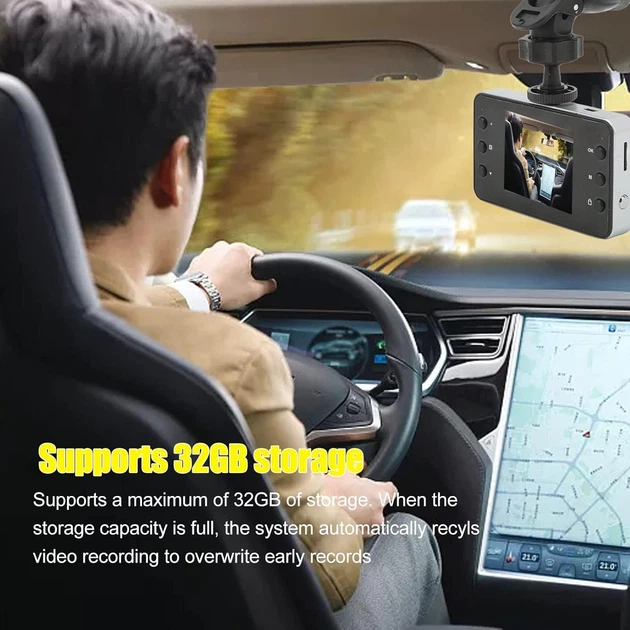 Видеорегистратор Garsent / 2.4" / Full HD / Черный Б/В - изображение 3