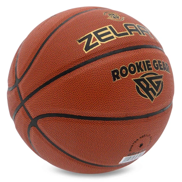Мяч баскетбольный Zelart Rookie Gear 4430 для зала (Indoor) размер 7 - Фото 3 Мяч баскетбольный Zelart Rookie Gear 4430 для зала (Indoor) размер 7 - изображение 3
