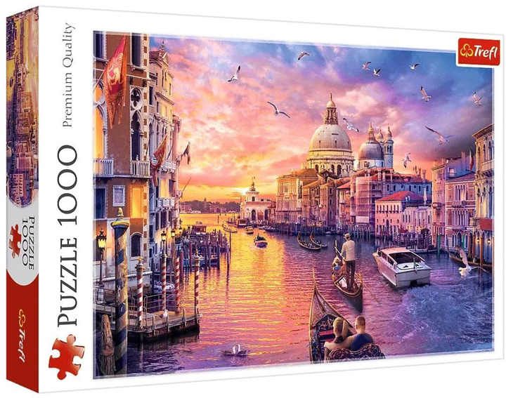 Puzzle Trefl Uroki Wenecji 1000 elementów 10926 (5900511109269) - obraz 1