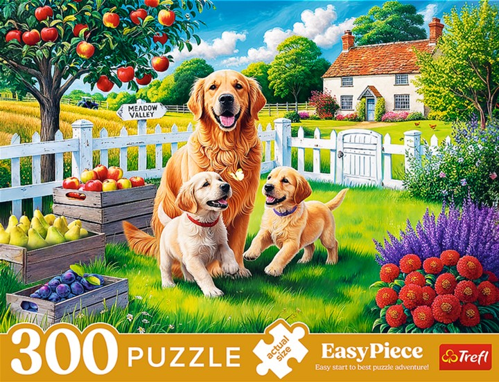 Пазл Trefl EasyPiece собаки в селі 300 елементів 23101 (5900511231014) - зображення 3
