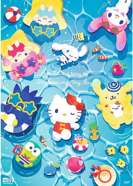 Пазл Trefl Hello Kitty Літній відпочинок 1000 елементів 12067 (5900511120677) - зображення 2