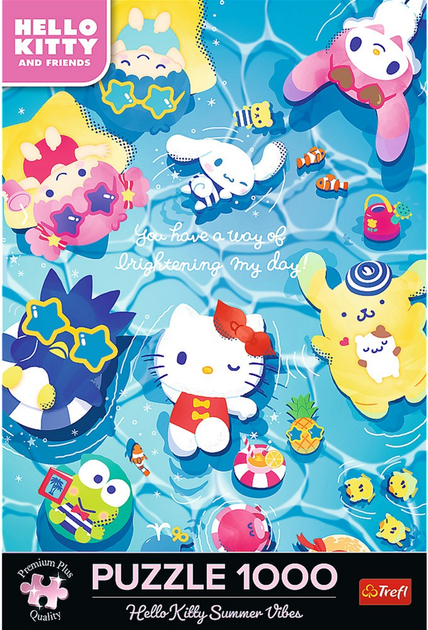 Пазл Trefl Hello Kitty Літній відпочинок 1000 елементів 12067 (5900511120677) - зображення 3