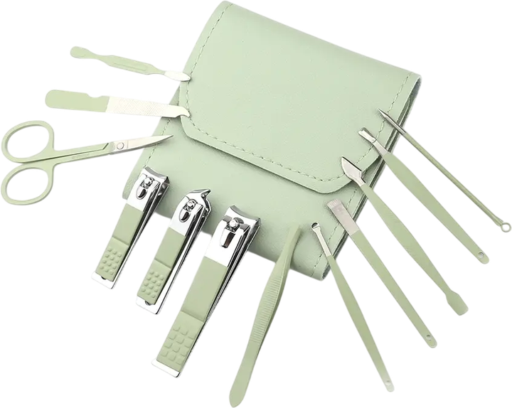 Zestaw do manicure Paloma Beauties ze stali nierdzewnej 12 szt (3665315034170) - obraz 1