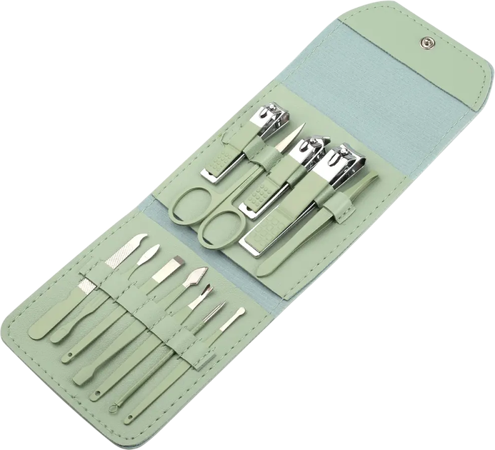Zestaw do manicure Paloma Beauties ze stali nierdzewnej 12 szt (3665315034170) - obraz 2