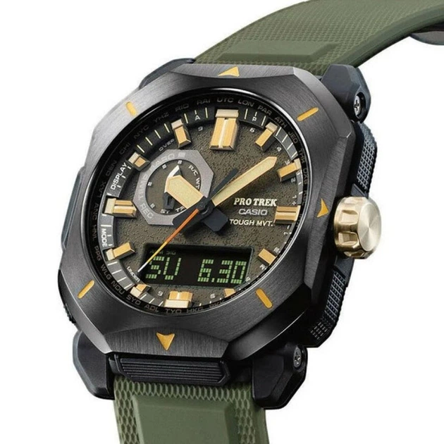Чоловічий Спортивний Багатофункціональний Японський Еко-Драйв CASIO PRW-6900Y-3ER - зображення 9