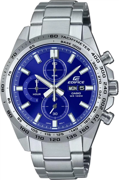 Чоловічий Класичний Японський Кварцовий Годинник CASIO EFR-574D-2AVUEF - изображение 2