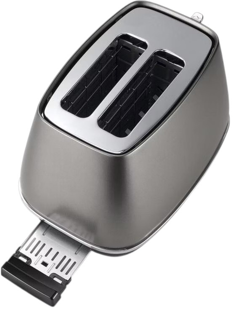 Тостер Delonghi CTIN2103.TB Титаново-чорний - зображення 2