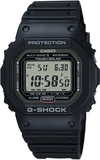 Чоловічий Японський Кварцовий Годинник CASIO GW-5000U-1ER - Фото 1 Чоловічий Японський Кварцовий Годинник CASIO GW-5000U-1ER - изображение 1