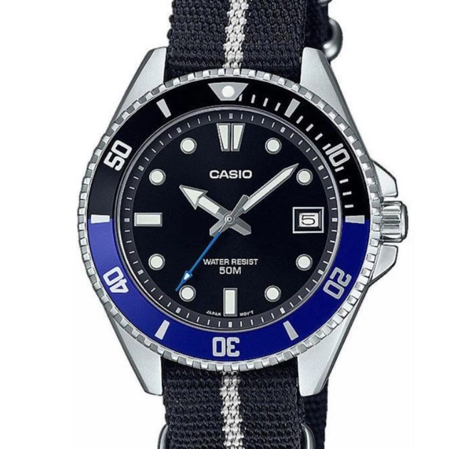 Жіночий Спортивний Японський Кварцовий Годинник CASIO MDV-10C-1A2VEF - изображение 6