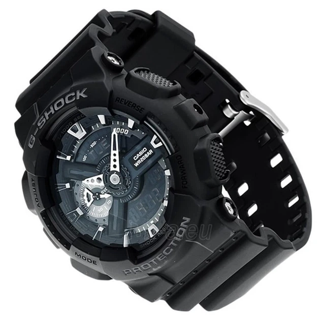 Чоловічий Спортивний Дайверський Наручний Годинник CASIO GA-110-1BER G-Shock - Фото 3 Чоловічий Спортивний Дайверський Наручний Годинник CASIO GA-110-1BER G-Shock - изображение 3