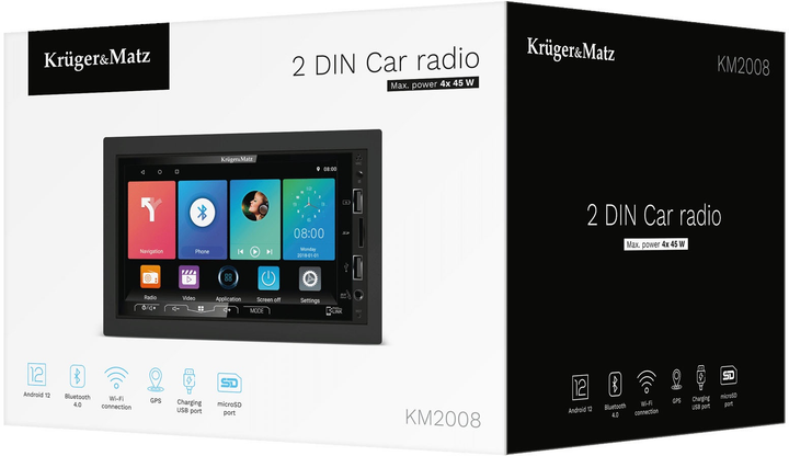 Автомагнітола Kruger&Matz KM2008.1 - зображення 8