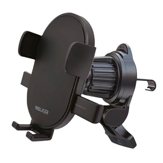 Холдер WALKER CX-018 Black (Затискач у вент.решітку) 71894 - Фото 1 Холдер WALKER CX-018 Black (Затискач у вент.решітку) 71894 - изображение 1