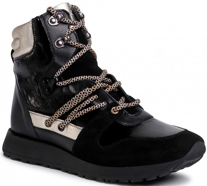 Женские ботинки низкие Gino Rossi WI16-Sauco-02 38 Черные (5903698130712) - изображение 2
